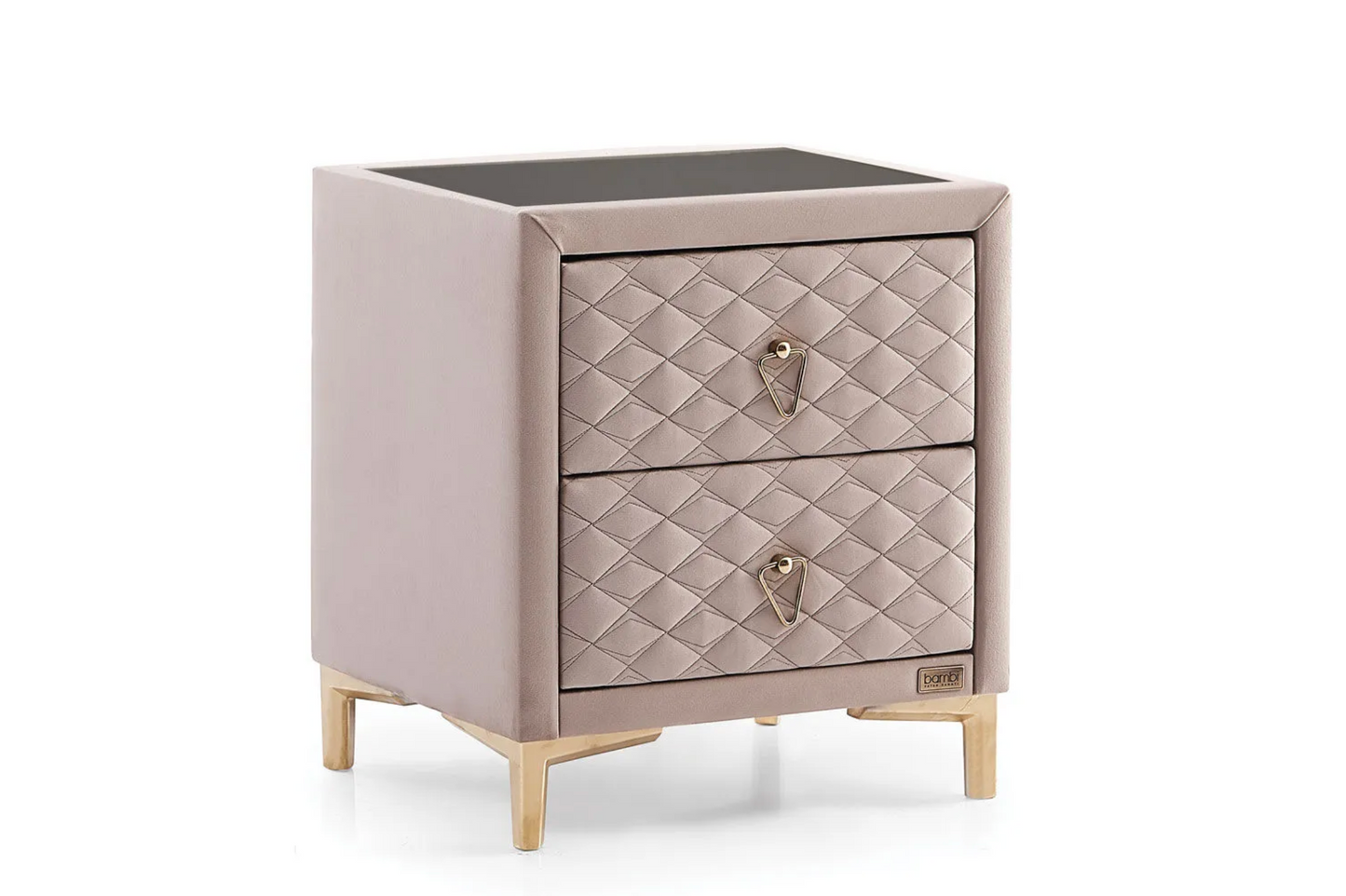 Luxia Glass - Nightstand