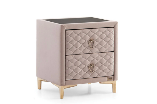 Luxia Glass - Nightstand