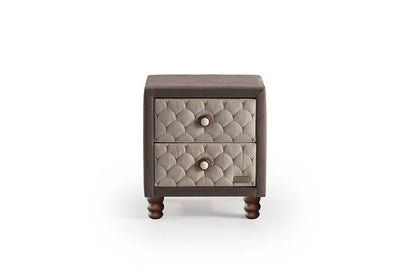 Borjen Glass - Nightstand