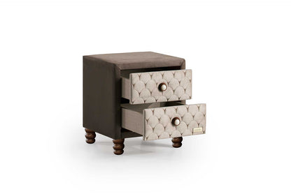 Borjen Glass - Nightstand